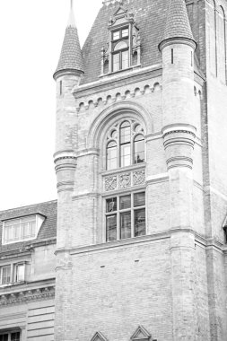 dış duvar binalar Londra İngiltere'de windows ve 