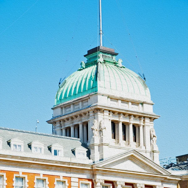 Antigua construcción en Inglaterra europa Londres pared antigua y la luz — Foto de Stock