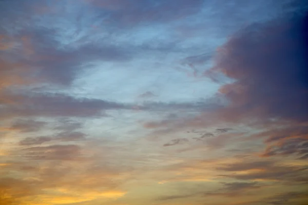 Свет восхода солнца в — стоковое фото