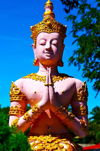 Siddharta в храме — стоковое фото