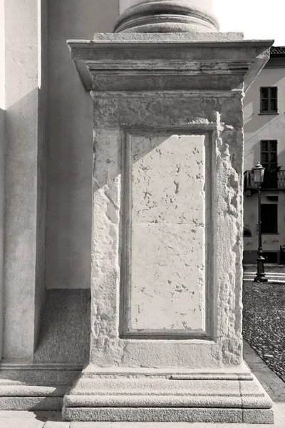 Resumo coluna antiga no país da europa itália e mármore — Fotografia de Stock
