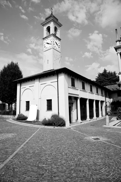 Kolumne alte architektur in italien europa milan religion und — Stockfoto