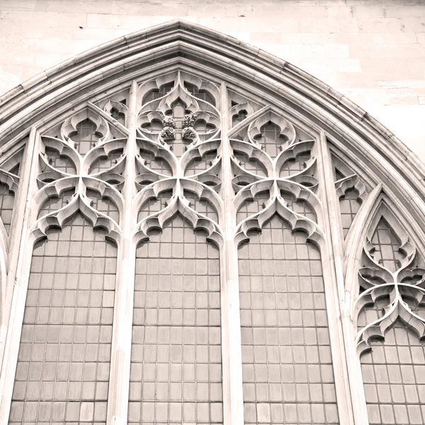 Porte southwark cathédrale à Londres en Angleterre vieille construction un — Photo