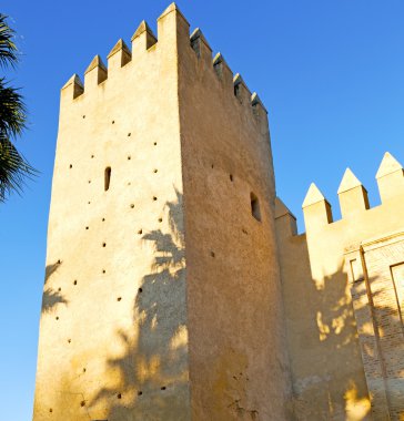 kahverengi inşaat Afrika Fas ve gökyüzü ne yobaz