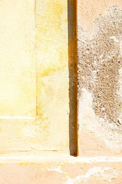 Помаранчевий в Європі Італії старі стіни і колір — стокове фото