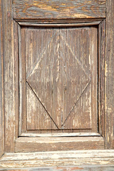 Textura de grano de una madera marrón en italia europa — Foto de Stock