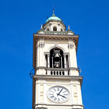 anıt Saat Kulesi İtalya Avrupa eski taş ve çan
