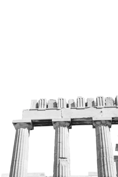 Aten w Grecji stary architektura i historyczne miejsce część — Zdjęcie stockowe