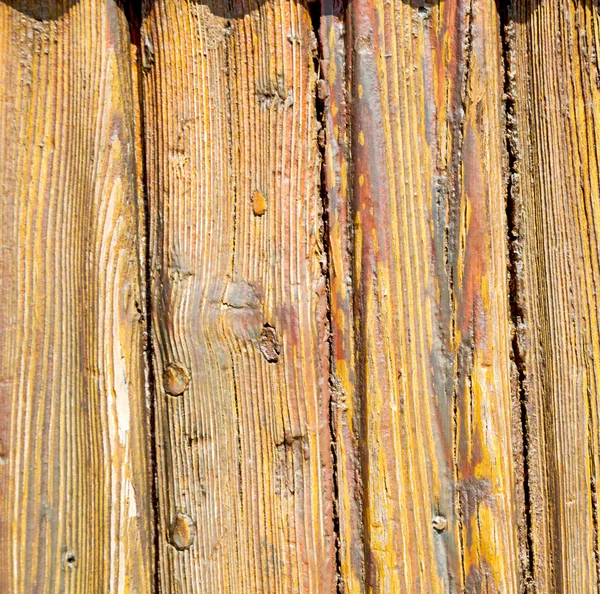 Grana di una vecchia porta in legno antico marrone euro — Foto Stock