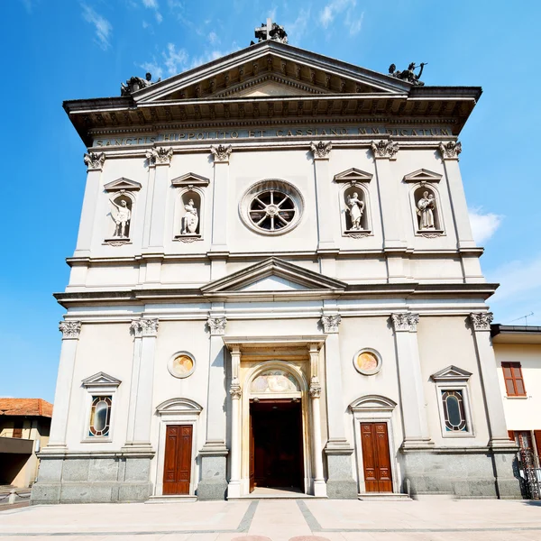 Stary pomnik architektury w Europie Włochy Mediolan religii — Zdjęcie stockowe