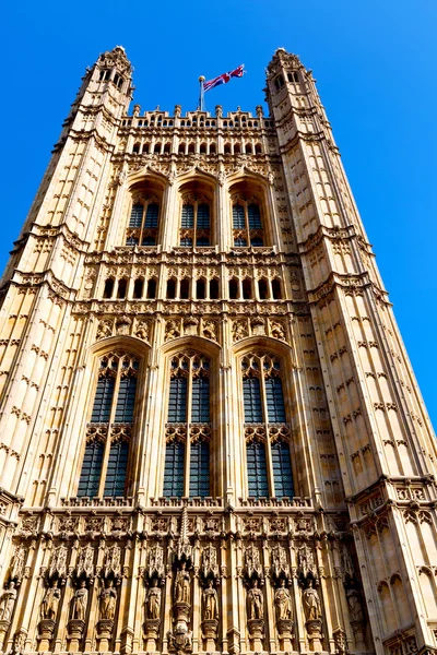 Londra eski tarihi parlamento cam — Stok fotoğraf