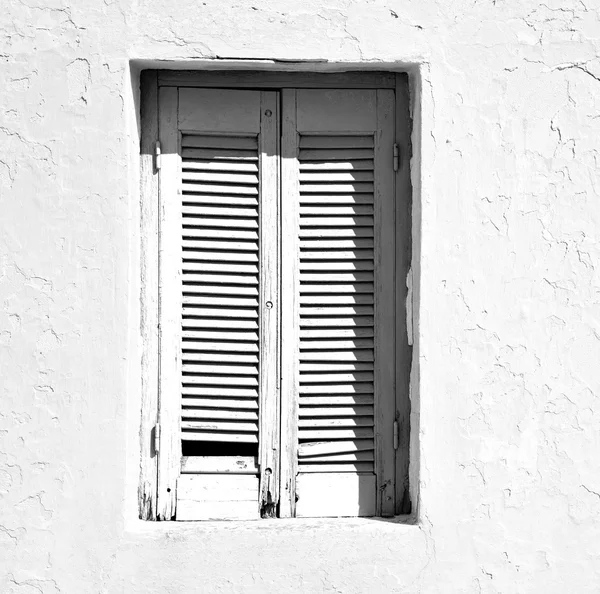 In santorini europe greece  old  and      wall — Stock Photo, Image