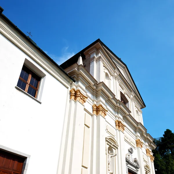 Medeltida gamla arkitektur i Italien Europa Milano religion en — Stockfoto