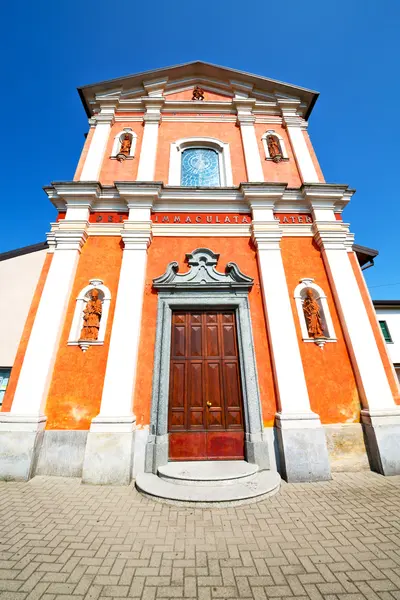 Naranja en italia europa milan religion y sol viejo ar — Foto de Stock