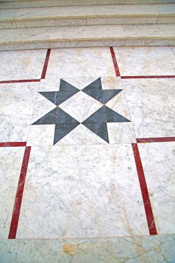 Eski Şehir Fas Afrika mermer mozaik  