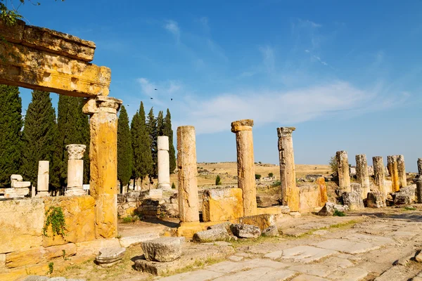 História pamukkale na ásia — Fotografia de Stock