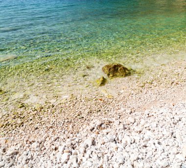 Asya thurkey antalya Likya'nın yolu su kayalar ve gökyüzü n yakınındaki