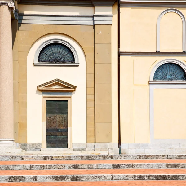 Construção de arquitetura antiga em itália europa milan religião um — Fotografia de Stock