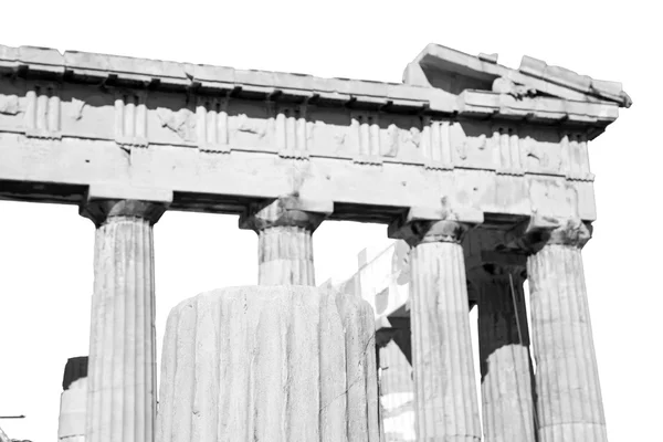 그리스 오래 된 아키텍처 및 historica 역사적인 아테네 — 스톡 사진