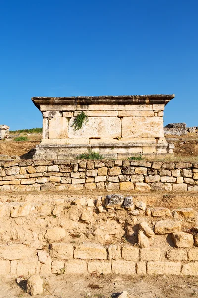 Und Tempelgeschichte in Asien Türkei die Kolumne — Stockfoto