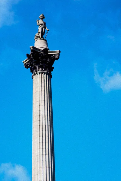 Kolumne in london england alte architektur und himmel — Stockfoto