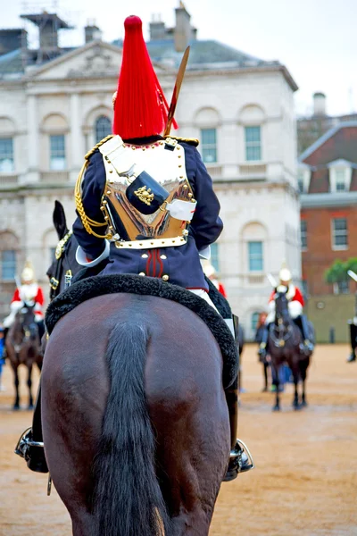 En Londres caballo de Inglaterra y para la reina —  Fotos de Stock