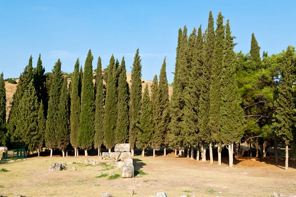 Παλιά κατασκευή ρωμαϊκός ναός στην Ασία Τουρκία — Φωτογραφία Αρχείου