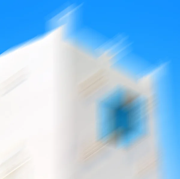 I isle of greece antorini Europa gamla hus och vit färg — Stockfoto