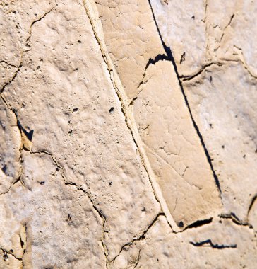 sahara çöl Fas Afrika erozyon ve abstr kahverengi kuru kum