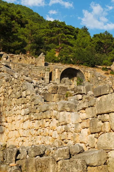 Руїни камінь і в Туреччині старий храм — стокове фото