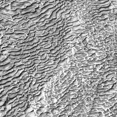 Pamukkale Türkiye Asya'da eski kalsiyum banyo ve trave soyut