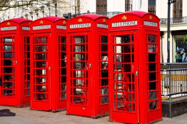telefon İngiltere'de İngiliz simgesi