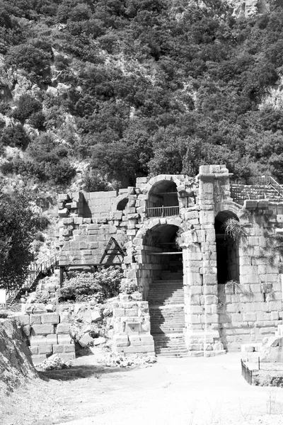 Myra in turkey europe old roman necropolis and indigenous tomb s — Stock Photo, Image