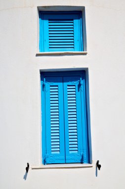 santorini Avrupa'nın Yunanistan eski duvar