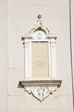 eski İtalya Avrupa'nın mermer milan heykeli