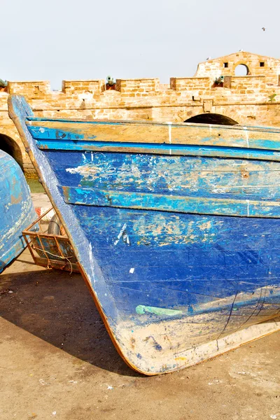 Barco y mar en África cañón cielo —  Fotos de Stock