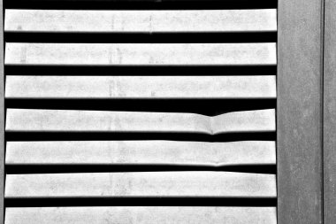 Avrupa İtalya milan eski mimari ve Jaluzi Perde duvar