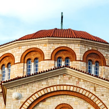 Atina Kiklad Adaları Yunanistan eski mimari ve Rum köyü t