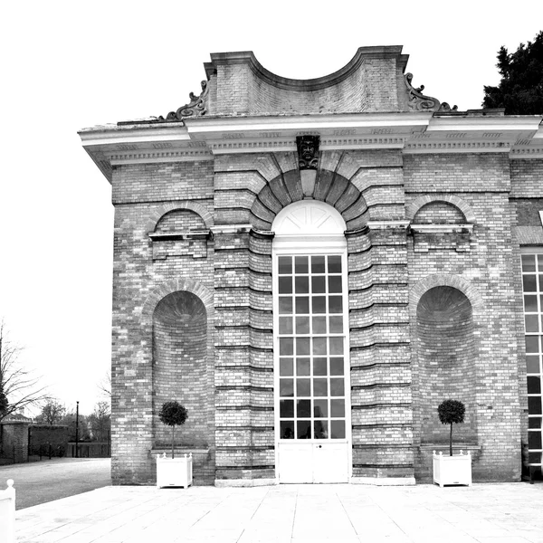 Architecture ancienne extérieure en Angleterre Londres mur d'europe et hist — Photo