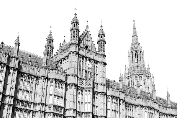 Stary w Londynie historyczne Parlamentu szklane okno zaprojektow — Zdjęcie stockowe
