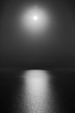 Santorini Yunanistan günbatımı ve gökyüzü Akdeniz Kızıldeniz