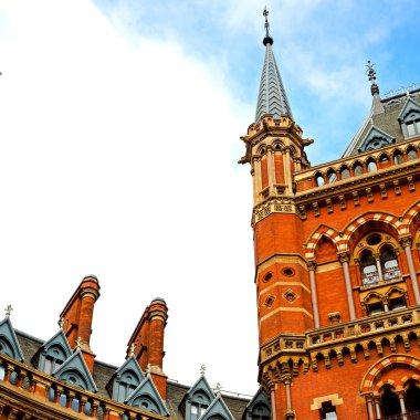 binalar Londra İngiltere'de windows ve dış wa tuğla