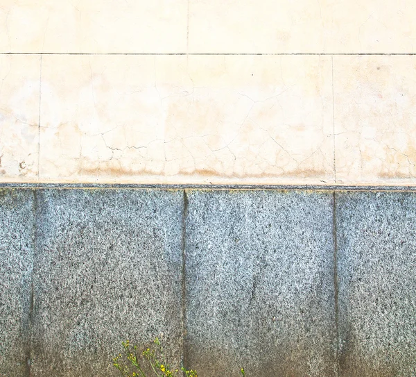 灰色在欧洲意大利老墙和仿古建设低科洛 — 图库照片