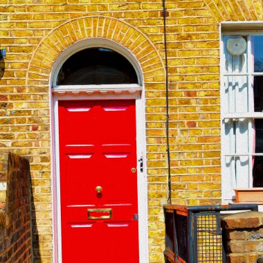 Londra'daki Notting hill alan İngiltere'de eski banliyö ve antika