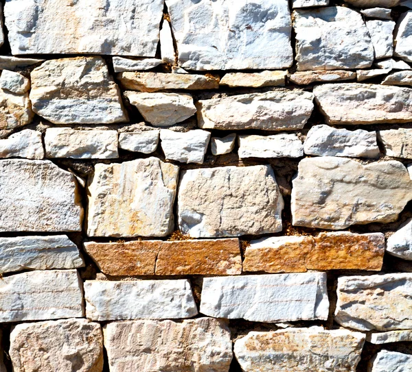 ギリシャひびの入った古い壁とテクスチャ マテリア ステップ レンガ — ストック写真