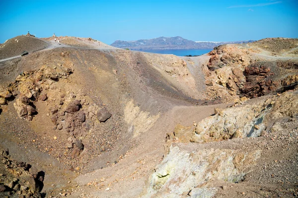 Vulkanische grond in Europa mediterrane — Stockfoto