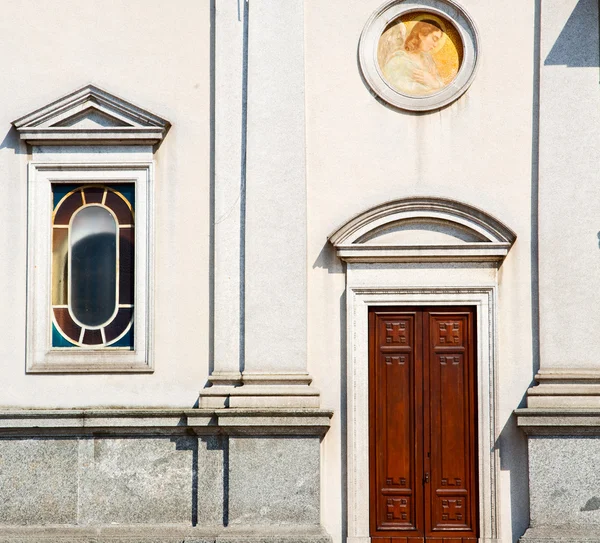 De oude architectuur monument in Italië Europa Milaan religie een — Stockfoto