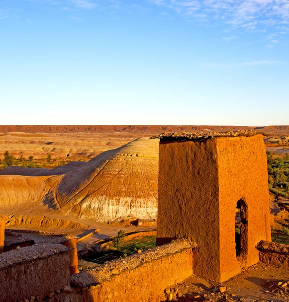 歴史の古い建設・ モロッコのアフリカをシーズンします。 — ストック写真