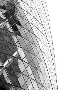 Yeni Bina Londra gökdelen finansal bölgesinde bir