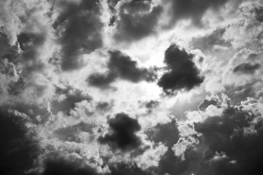 Yunanistan Avrupa ve fantastik mistik doğa tropikal gökyüzünde